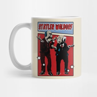 Statler & Waldorf Pop Art Comic Style Mug